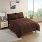 Full Size Comforter Set with Sheets - 7-Piece Bedding Collection - 1 Comforter, 1 Fitted Sheet, 1 Flat, 4 Pillowcases - Deep Pocket - Soft & Breathable Premium Quality - Ideal for All Seasons, Gray