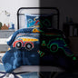 Twin Bedding Sets for Boys - 5 Pieces Space Bedding Twin Comforter Set