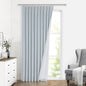 Vision Home Natural Pinch Pleated Full Blackout Curtains Linen Blended Room Darkening Window Curtains 95 inch for Living Room Bedroom Thermal Insulated Pinch Pleat Drapes with Hooks 2 Panel 40"Wx95"L
