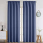 Chyhomenyc 2 Panels White Kitchen Curtains 36 Inch Length Tier Curtain
