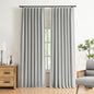 Vision Home Natural Pinch Pleated Full Blackout Curtains Linen Blended Room Darkening Window Curtains 95 inch for Living Room Bedroom Thermal Insulated Pinch Pleat Drapes with Hooks 2 Panel 40"Wx95"L