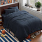 Zzlpp Queen Comforter Set 7 Piece, Beige Bed in a Bag Queen Bedding Sets