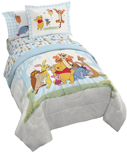 KPOP Demon Hunters Twin Comforter Set 5 Piece Kids Cartoon Bedding, Purple