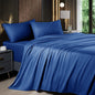 Shilucheng 6 Piece Queen Sheet Sets, Cooling Sheets, Dark Grey