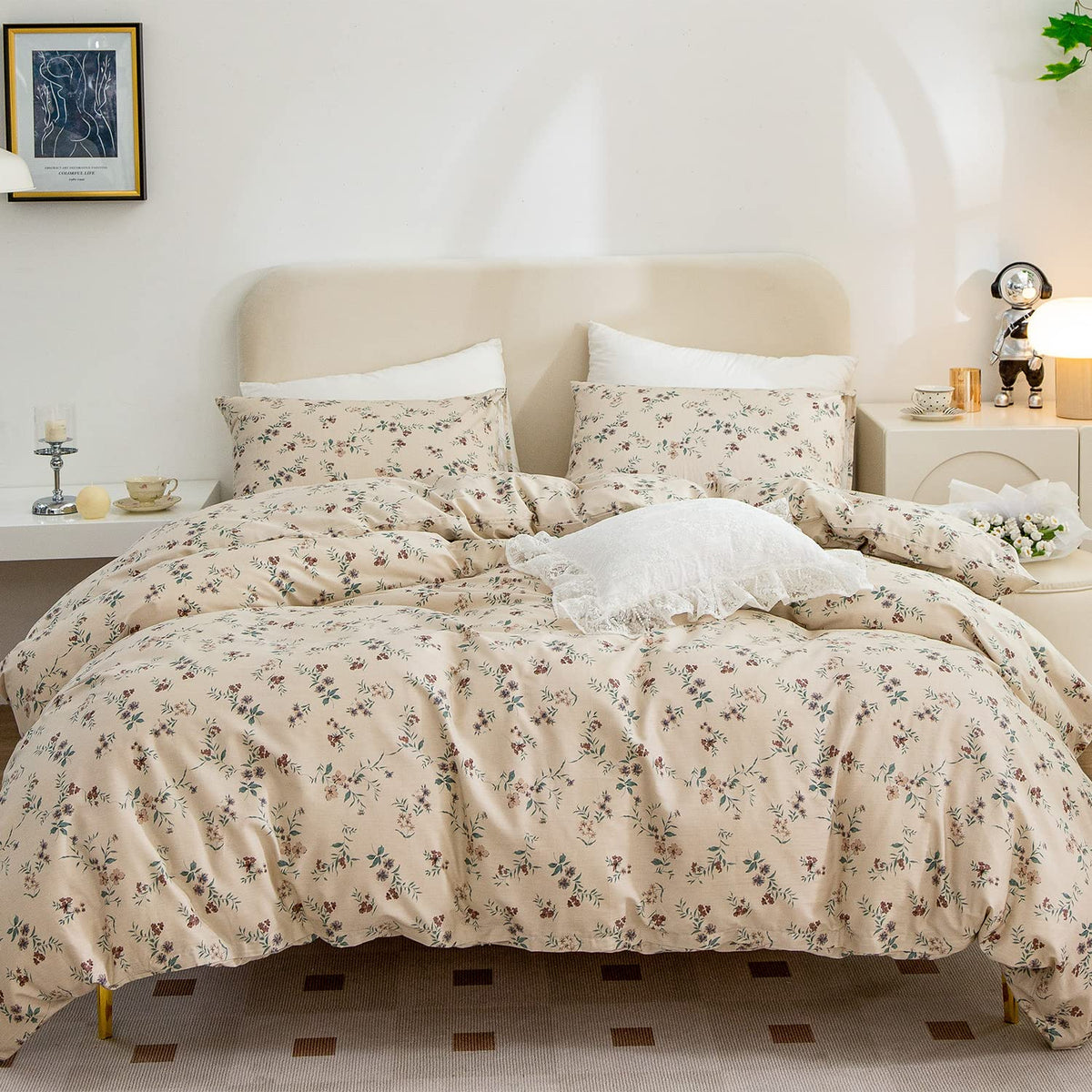 Comforter Queen Set Grid Black 100% Soft Washed Microfiber Jacquard 3 Pieces Grid Bedding Sets Grey White Comforter Queen for All Seasons and 2 Pillowcases Comfort Breathable