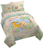 KPOP Demon Hunters Twin Comforter Set 5 Piece Kids Cartoon Bedding, Purple