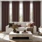MIULEE Black Blackout Curtains 63 Inch Length for Bedroom Set of 4 Panels