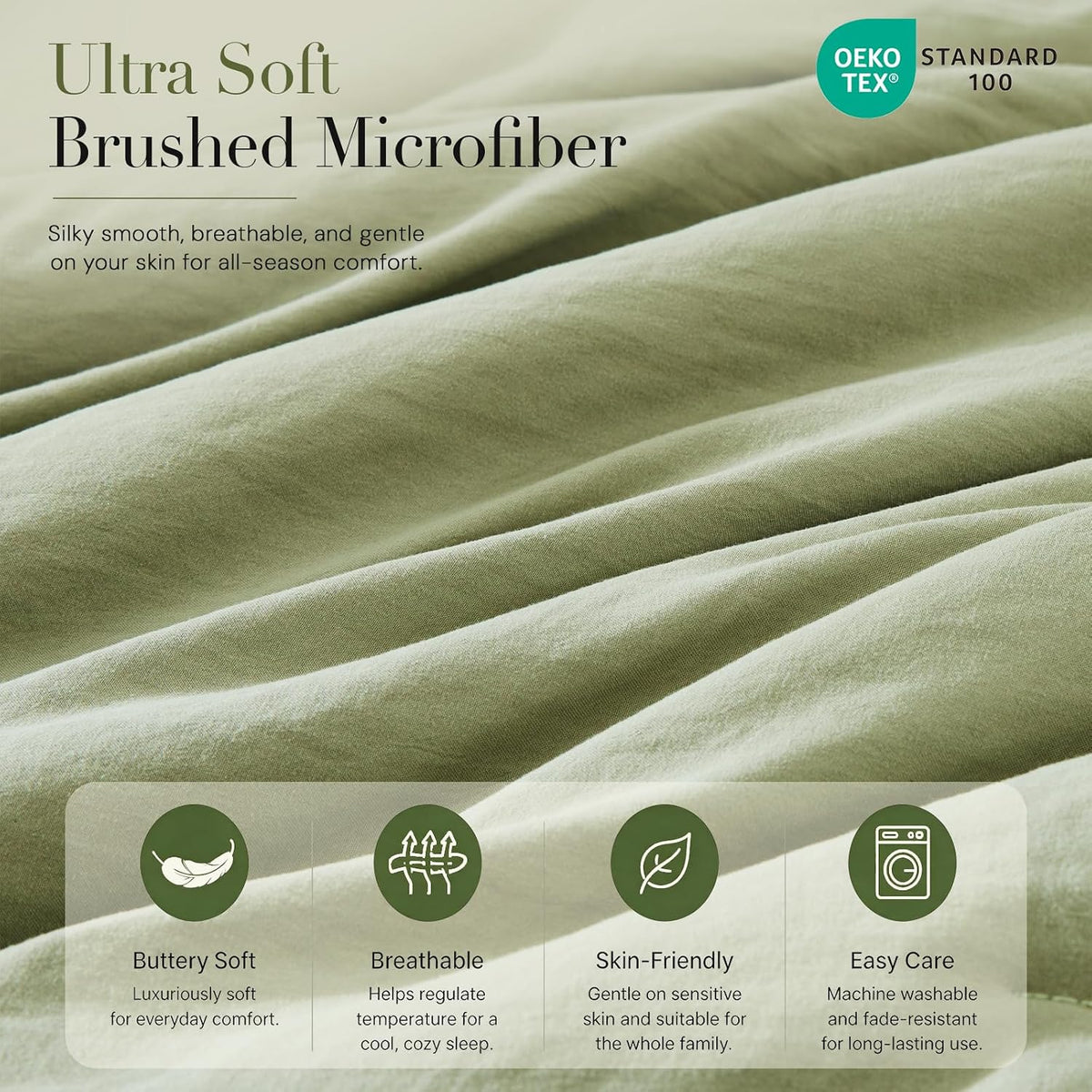Full Size Comforter Sets-7 Pieces Ultra Soft Bed in a Bag Full Bedding Sets