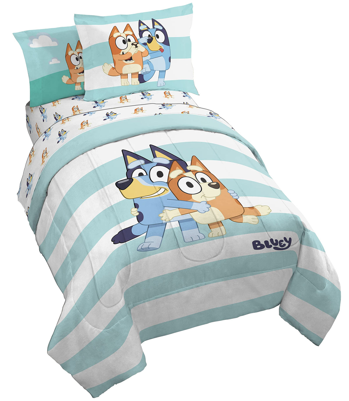 KPOP Demon Hunters Twin Comforter Set 5 Piece Kids Cartoon Bedding, Purple