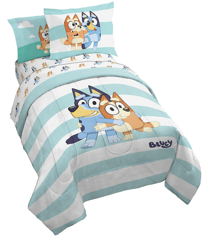 KPOP Demon Hunters Twin Comforter Set 5 Piece Kids Cartoon Bedding, Purple