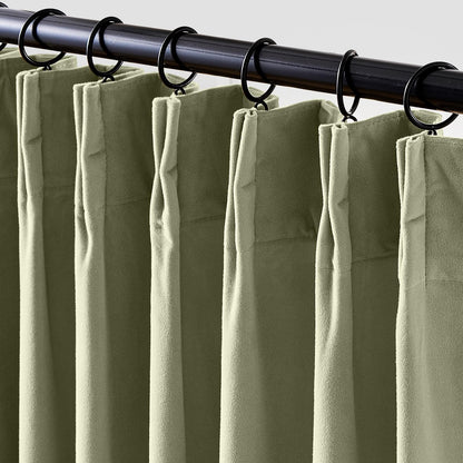 Lazzzy Blackout Curtains Thermal Insulated Curtains Room Window Drapes Super Soft Luxury Curtains for Living Room Bedroom Rod Pocket 2 Panels, 96 Inch Lined | Beige