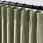 Lazzzy Blackout Curtains Thermal Insulated Curtains Room Window Drapes Super Soft Luxury Curtains for Living Room Bedroom Rod Pocket 2 Panels, 96 Inch Lined | Beige