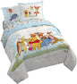 KPOP Demon Hunters Twin Comforter Set 5 Piece Kids Cartoon Bedding, Purple