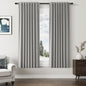 Guken Cream Linen Blackout Curtains 84 Inch Length 2 Panels Set for Living Room Bedroom Back Tab Thermal Insulated 100% Black Out Drapes Room Darkening Window Curtain Ivory Natural Beige