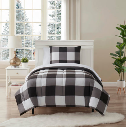 Full Size Comforter Set with Sheets - 7-Piece Bedding Collection - 1 Comforter, 1 Fitted Sheet, 1 Flat, 4 Pillowcases - Deep Pocket - Soft & Breathable Premium Quality - Ideal for All Seasons, Gray