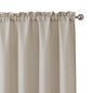 Chyhomenyc 2 Panels White Kitchen Curtains 36 Inch Length Tier Curtain