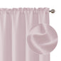 Chyhomenyc 2 Panels White Kitchen Curtains 36 Inch Length Tier Curtain
