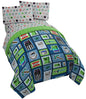 Marvel Spiderman Full Size Comforter Set 5 Piece Kids Bedding, Multi