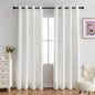 MYSKY HOME Kids Blackout Curtains for Boys Bedroom 84 Inch Long 100% Light Blocking Cute Curtains for Playing Room 2 Panels Grommet Nursery Drapes with Rainbow Pom Pom Sheer 2 Layered 50W x 84L