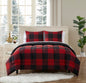 Sweet Home Collection 5 Piece Comforter Set Bag Solid Color All Season Soft Down Alternative Blanket & Luxurious Microfiber Bed Sheets, Navy, Twin
