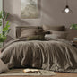 Monbix King Size Comforter Set Olive Green 7 Pieces Bed in a Bag