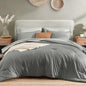 Monbix Queen Comforter Set - 7 Pieces Soft Bed in a Bag Queen Bedding Sets