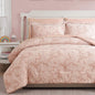 Full Size Comforter Sets for Girls - 7 Pieces Pink Bedding Bow Bed in a Bag