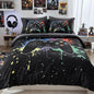 Twin Bedding Sets for Boys - 5 Pieces Space Bedding Twin Comforter Set