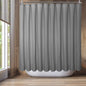 Barossa Design Waffle Weave White Shower Curtain Hotel, Standard Size