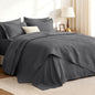 Love's cabin Quilts for Queen Bed Blue Bedspreads - Soft Bed Summer Lightweight Bedspread Comforter - Modern Style Coin Pattern Coverlet for All Season - 3 Pieces (1 Quilt, 2 Pillow Shams)
