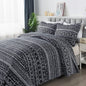 Travan 3-Piece Quilt Set Quilted Bedspread Lightweight Coverlet Set Garden Style Floral Printed Oversized Quilted Bedding Set with Shams for All Season, Exquisite, King Size