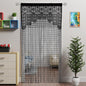Lace Door String Curtain for Doorways，Bohemian Curtains Window Wall Closet Bedroom Kitchen Hippie Hanging Panels Boho Room Divider
