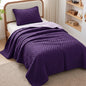 Exclusivo Mezcla Reversible Full Queen Quilt Bedding Set, Grey