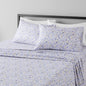 Amazon Basics Lightweight Super Soft Easy Care Breathable Microfiber 4 Piece Bed Sheets Set with 14-Inch Deep Pockets, Full, Navy Blue, Solid