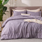 Bedsure Queen Size Comforter Sets, Beige Cationic Dyed Bedding Set 3 Pcs