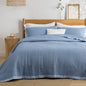 Bedsure Quilts Queen Size - Queen Quilt Bedding Set Bedspread Coverlet Comforter, Lightweight Neutral Striped Bedding, 3-Piece Set with 90"x96" Coverlet & 2 Pillow Shams, All-Season Soft Microfiber