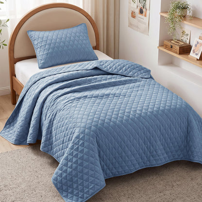 Exclusivo Mezcla Reversible Full Queen Quilt Bedding Set, Grey
