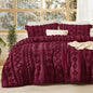 Bedsure Tufted Boho Comforter Set King, Bedroom Decor Bedding Set Beige