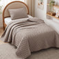 Exclusivo Mezcla Reversible Full Queen Quilt Bedding Set, Grey