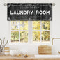 Teal Farmhouse Daisy Kitchen Curtains Wooden Flower Small Short Cafe Window Curtains Rustic Floral Butterfly Country Bathroom Drapes Treatment Tier Curtains 2 Panels (27.5x39 Inch)