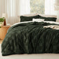 Bedsure Comforters Queen Set Boho, Vintage Plaid Bedding Set Beige 3 Pcs