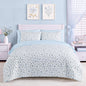 Twin XL Comforter Set for Girls Colorful Checkered Bed in a Bag 5 Pieces