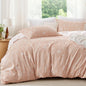 Bedsure Floral Comforter Set Cute Bedding Set Queen Reversible Sage Green
