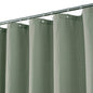 Barossa Design Waffle Weave White Shower Curtain Hotel, Standard Size
