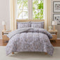 Sweet Home Collection 5 Piece Comforter Set Bag Solid Color All Season Soft Down Alternative Blanket & Luxurious Microfiber Bed Sheets, Navy, Twin