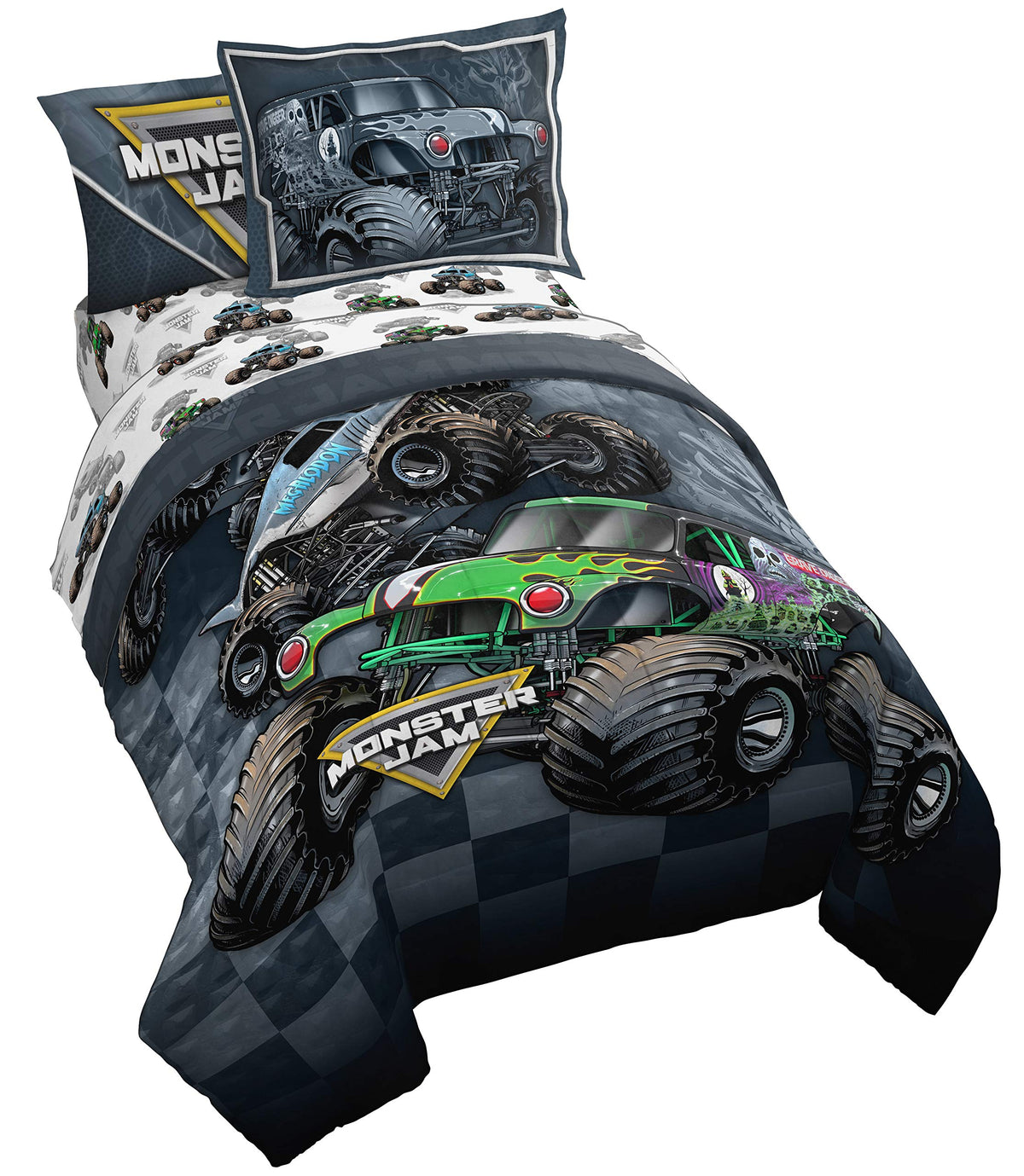 KPOP Demon Hunters Twin Comforter Set 5 Piece Kids Cartoon Bedding, Purple