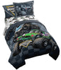 KPOP Demon Hunters Twin Comforter Set 5 Piece Kids Cartoon Bedding, Purple
