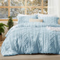 Bedsure Tufted Boho Comforter Set King, Bedroom Decor Bedding Set Beige