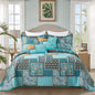 BEDIFANY Cotton King Size Quilt Sets, Lightweight King Quilt Bedding Set