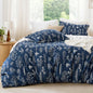 Bedsure Floral Comforter Set Cute Bedding Set Queen Reversible Sage Green